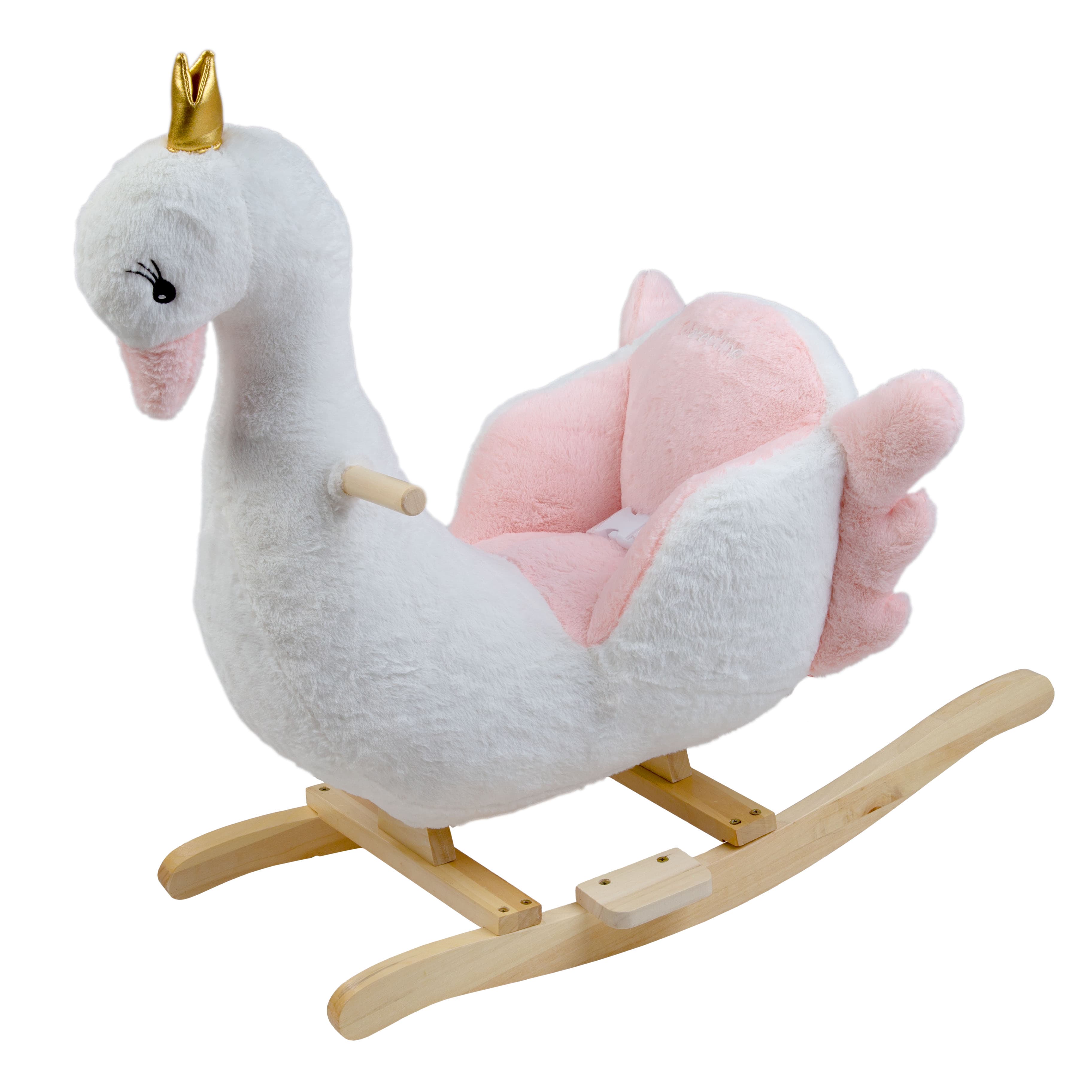 Imagen 1 de 4 de Peluche Mecedor +12meses Cisne