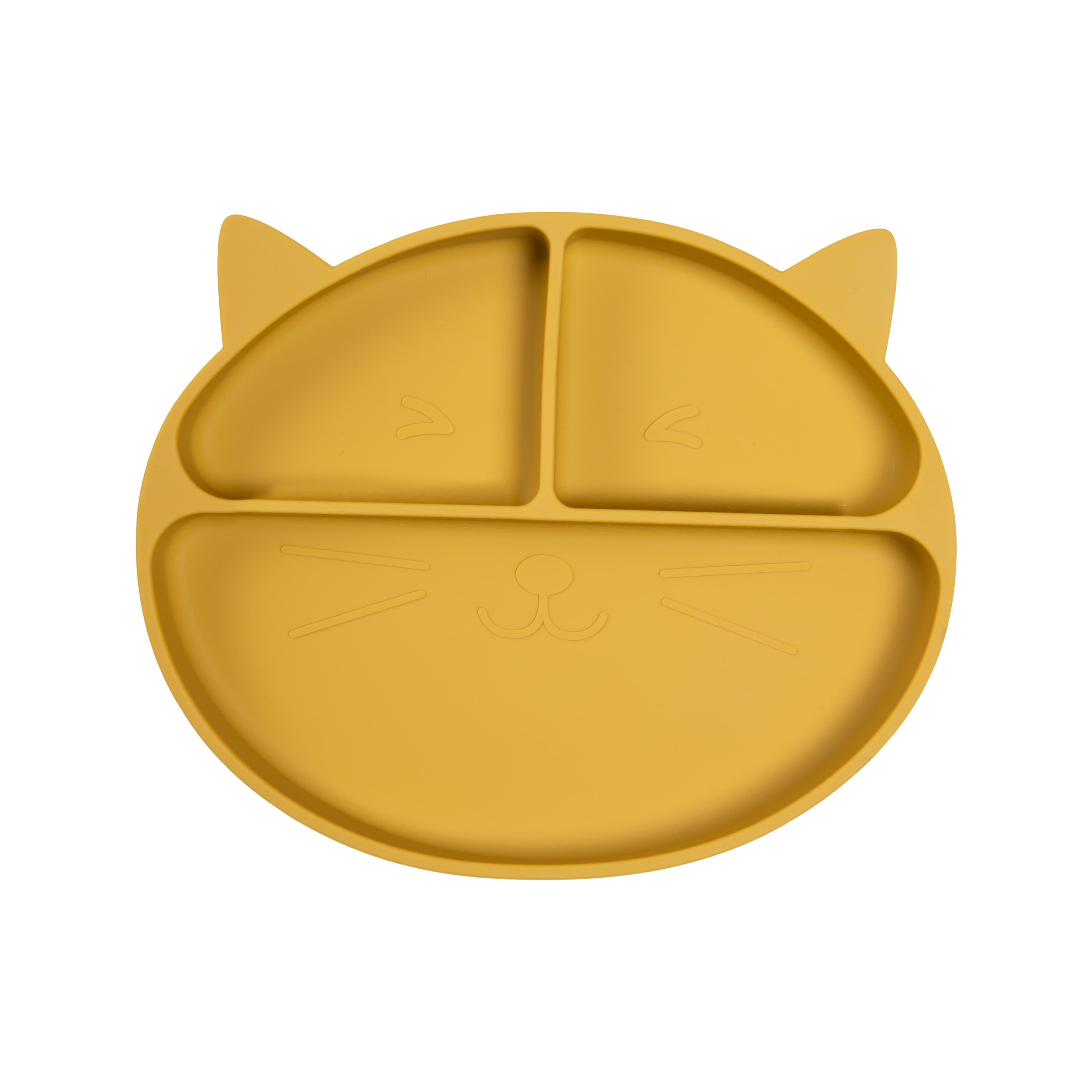 Imagen 2 de 6 de Set de Alimentación de Silicona Gatito