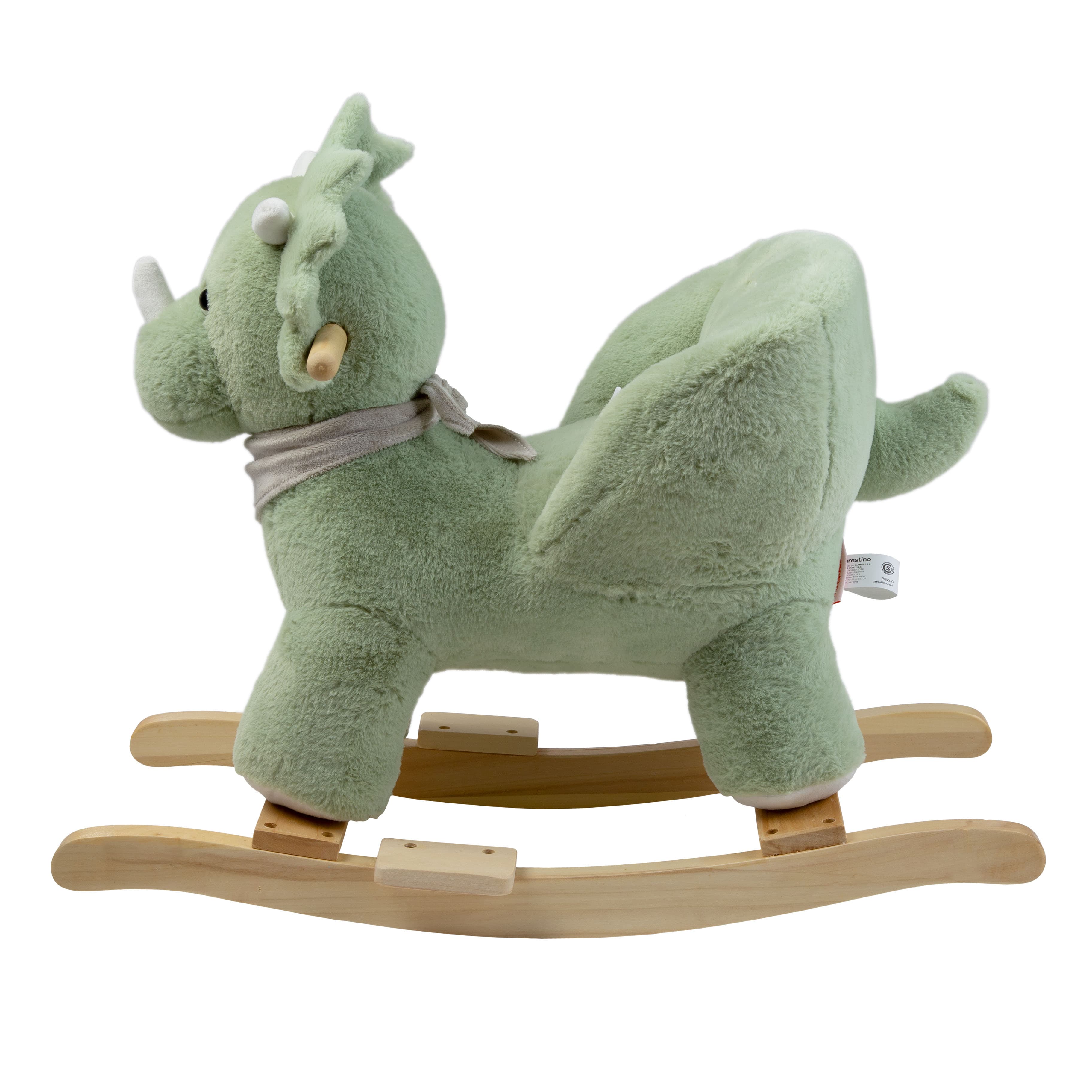 Imagen 2 de 4 de Peluche Mecedor +12meses Dino