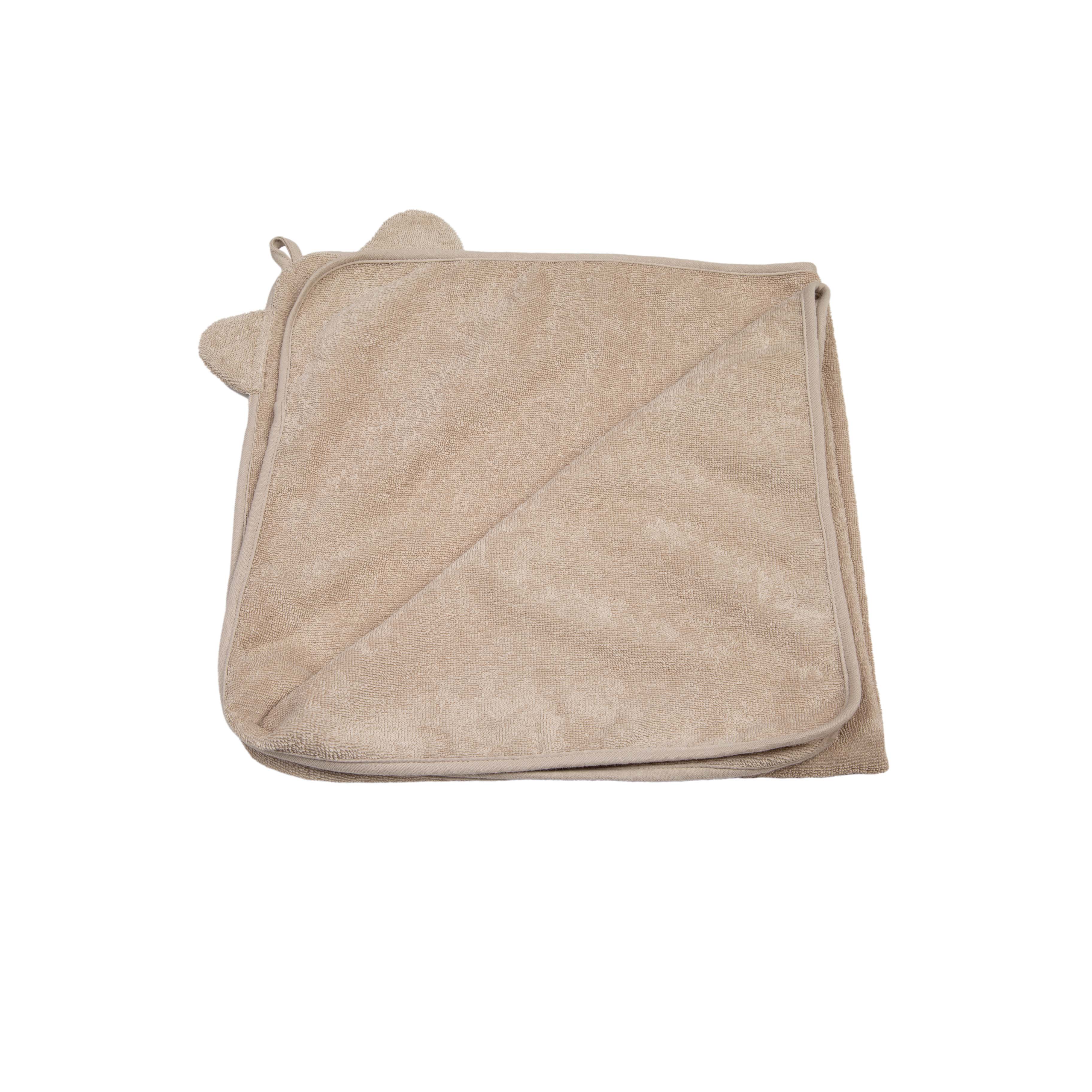 Imagen 3 de 4 de Toalla Con Capucha 75x75cm Tigre