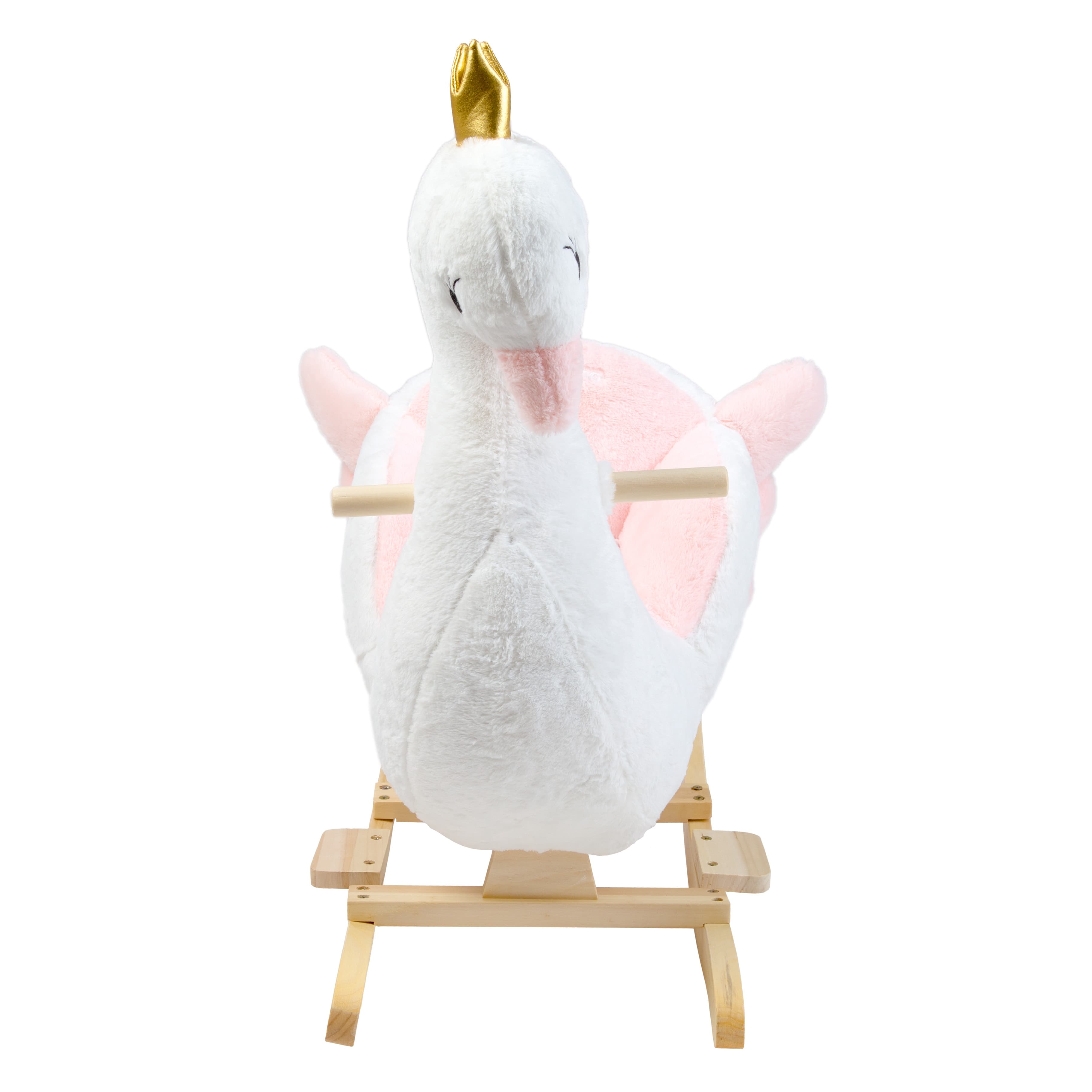 Imagen 3 de 4 de Peluche Mecedor +12meses Cisne