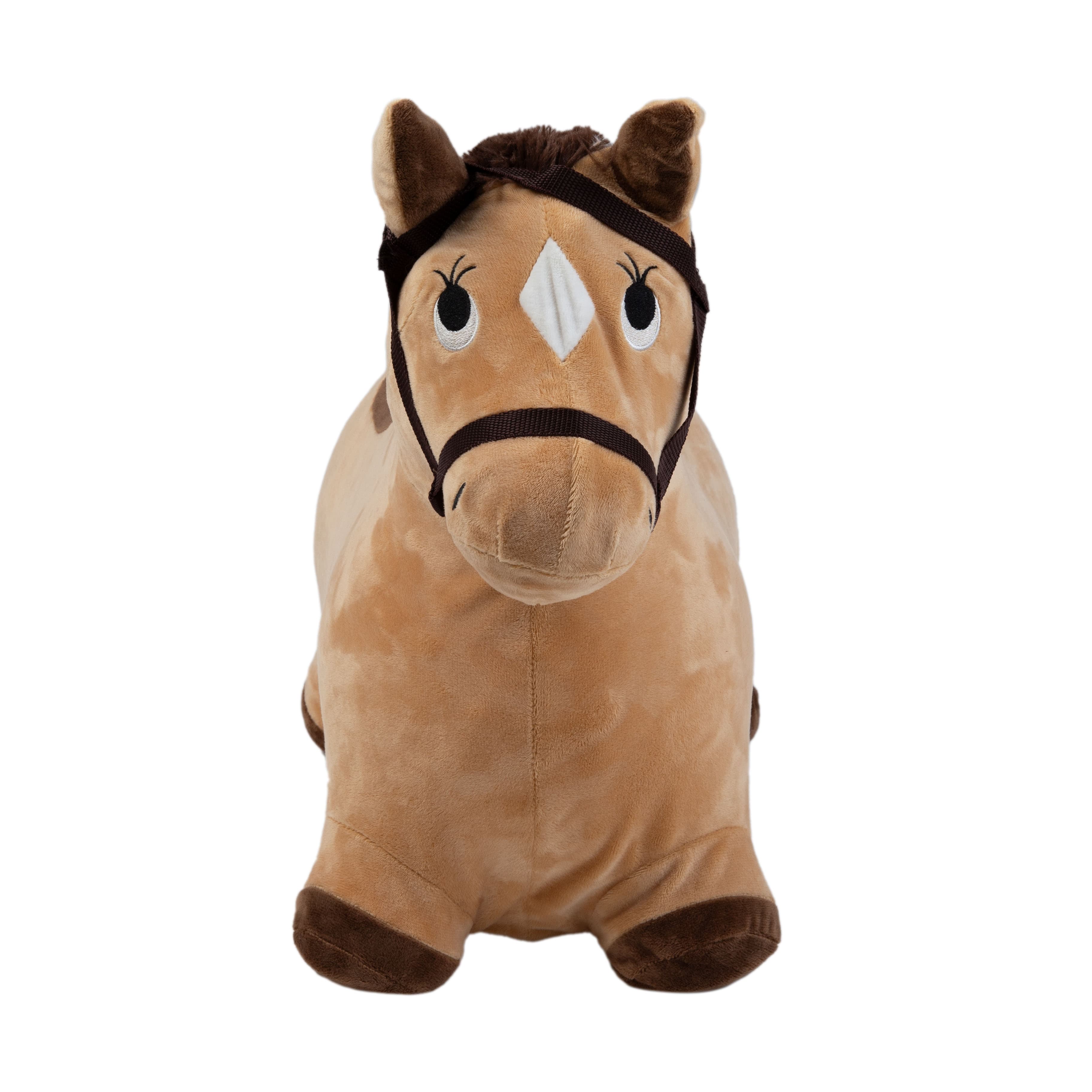 Imagen 3 de 5 de Saltarín de Peluche Inflable +18meses Caballo