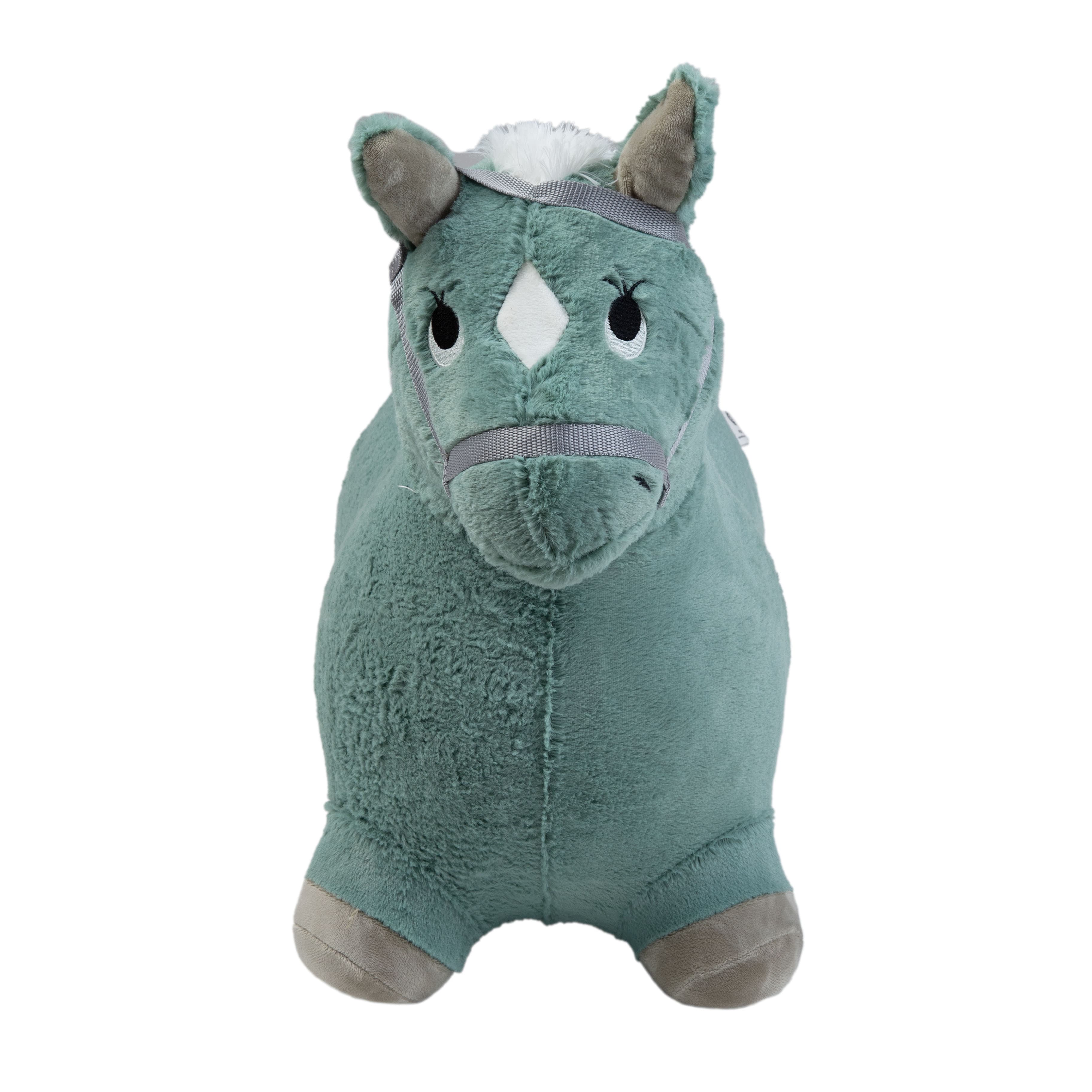 Imagen 3 de 5 de Saltarín de Peluche Inflable +18meses Caballo