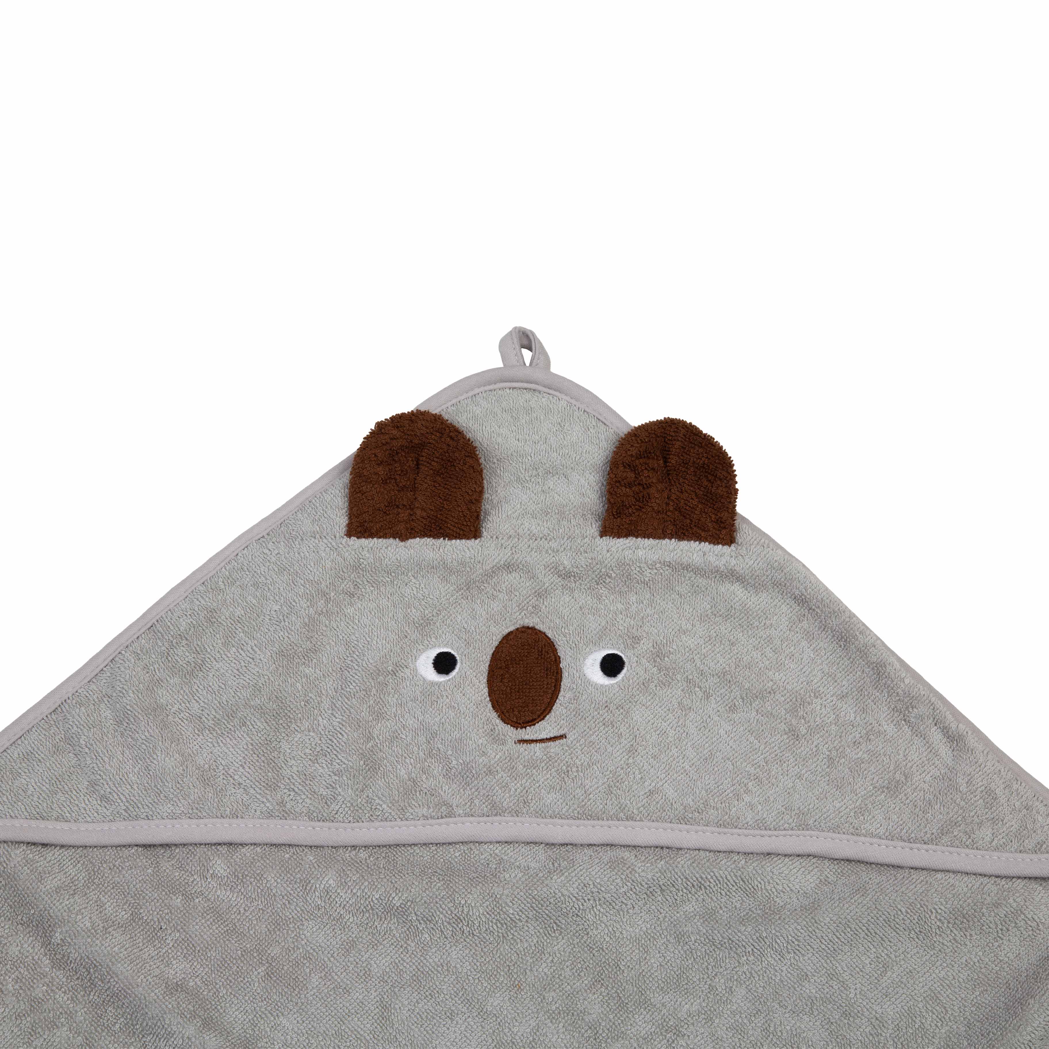 Imagen 4 de 4 de Toalla Con Capucha 75x75cm Koala