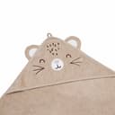 Miniatura 4 de Toalla Con Capucha 75x75cm Tigre