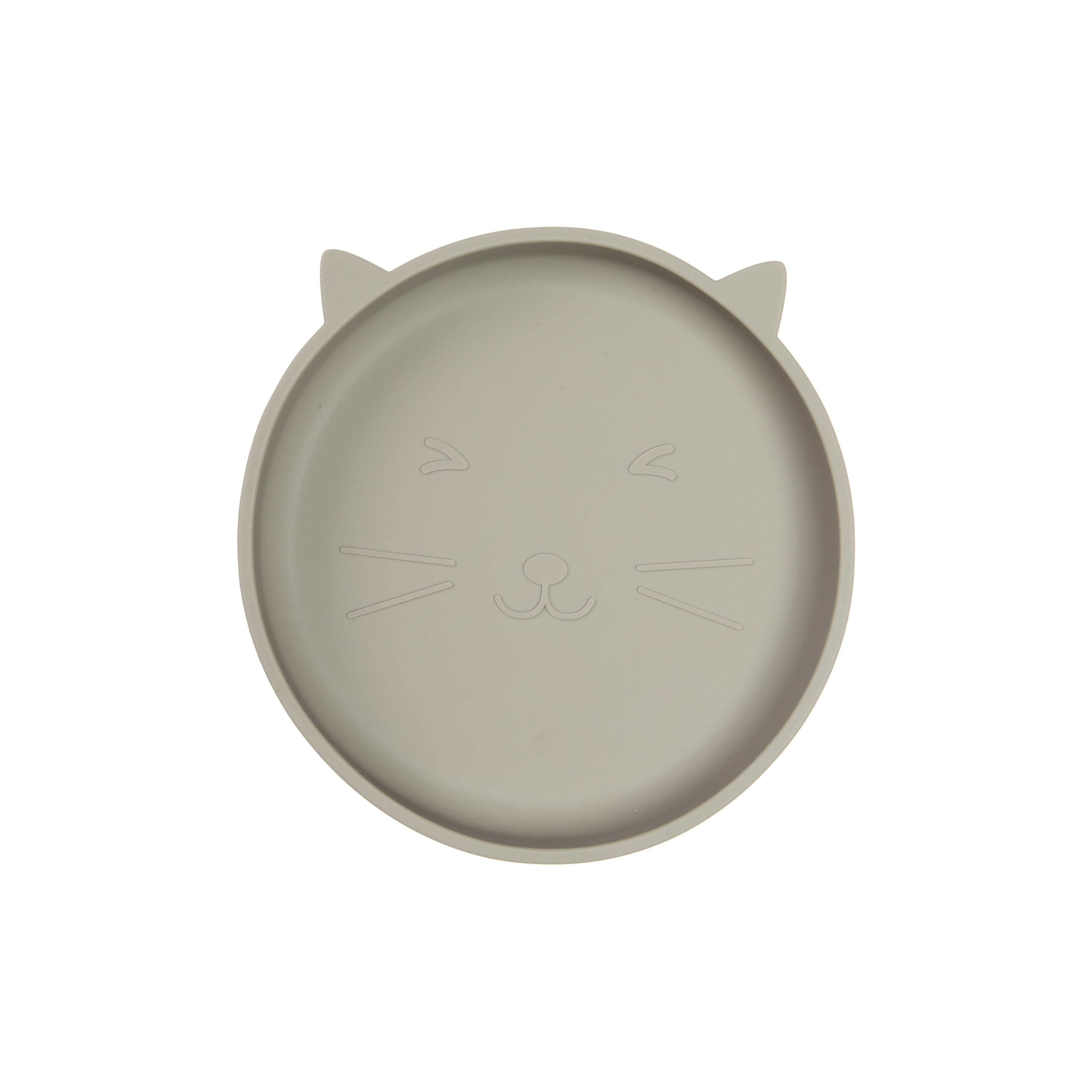 Imagen 6 de 6 de Set de Alimentación de Silicona Gatito