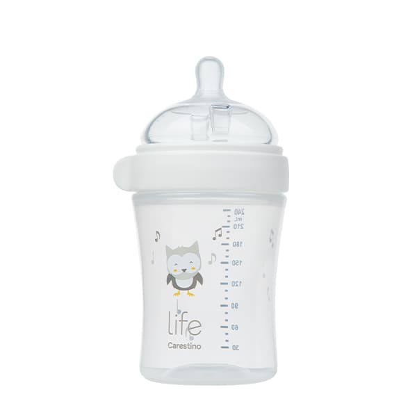 Mamadera 240ml Tetina 3m Blanco