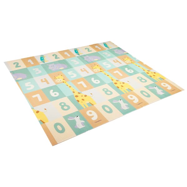 Alfombra Antigolpes Reversible Plegable 180x200 Números