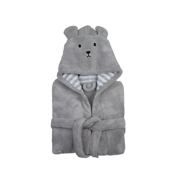 Bata Oso 5-8 años Gris